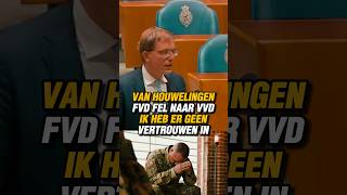 VAN HOUWELINGEN FVD FEL NAAR VVD IK HEB ER GEEN VERTROUWEN IN vanhouwelingen fvd [upl. by Hoffmann]