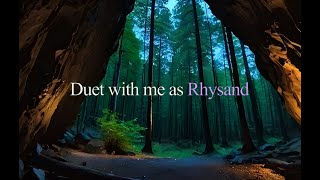 Duet with me as Rhysand  Chapter 50 ACOMAF [upl. by Aihsercal341]