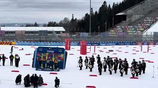 Ski race world cup 2024 royal marathon Holmenkollen Norway 50 km women awards [upl. by Phylys]