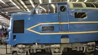 Massive Deltic Locomotive from 1955 3000HP and a bit morefilmed in Locomotion Museum in Shildon [upl. by Yuille]