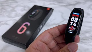 Xiaomi Mi Band 6  Big Display SPO2 Best Fitness Band Under £40 [upl. by Eeryt]