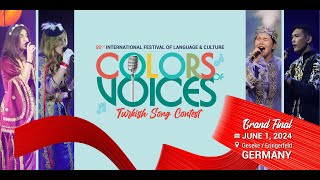 IFLC “Colors of Voices” Turkish Song Contest 2024  Grand Final  ⏰ 1900  Live Stream  Germany [upl. by Varini]