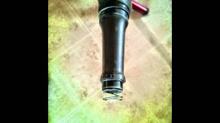 Cannondale Lefty Helicoil Thread Replacement [upl. by Ahtekahs961]