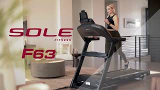 SOLE Fitness  F63 Treadmill  Let Sole Move You [upl. by Nichola]