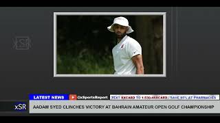 Aadam Syed Clinches Victory At Bahrain Amateur Open Golf Championship [upl. by Alrad406]