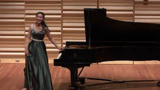 Carl Vine Piano Sonata No1 Claudette Sorel Piano Competition [upl. by Timothy]