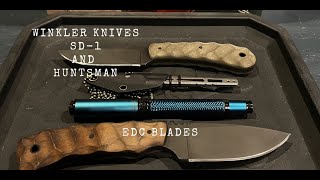 Winkler Knives SD1 and Huntsman Review [upl. by Oys778]