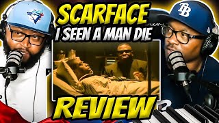 Scarface  I Seen a Man Die REVIEW scarface reaction trending music [upl. by Saphra421]