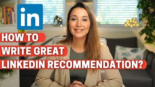 HOW TO WRITE LINKEDIN RECOMMENDATION LinkedIn Personal Profile Tips for Business  Career Move [upl. by Naawaj]