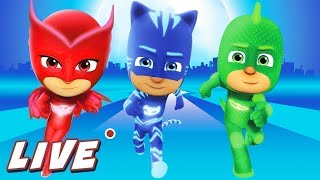 PJ Masks  Season 1 LIVE 247 🔴  Kids Cartoon  Video for Kids pjmasks [upl. by Tanner]