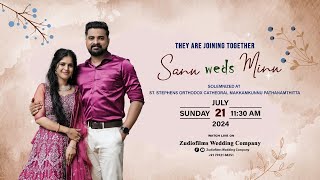 SANU weds MINU  WEDDING CEREMONY wedding weddingceremony [upl. by Dygert602]