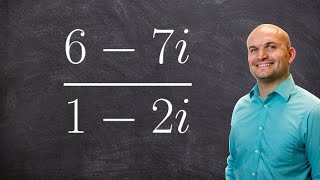 How to write the quotient of complex numbers in standard form [upl. by Inalel173]