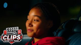 The Hate U Give  Starr amp Khalil HD Kiss Scene [upl. by Machute821]