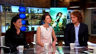 quotOutlanderquot author and actors on transition from books to TV series [upl. by Deeanne172]