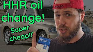 HHR oil change its VERY cheap [upl. by Yleoj]