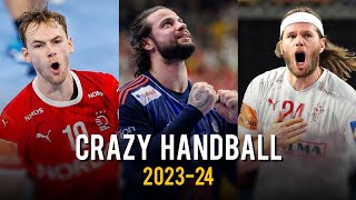 Best Of Handball ● Crazy Goals ● 2024 ᴴᴰ [upl. by Ahsem]