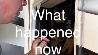 What happened now 🤦🏼 Norcold refrigerator repair [upl. by Suirred]