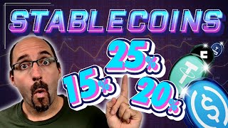 😍STABLECOINS REVENU PASSIF  Stratégie USDC  USDT 25 [upl. by Alon]