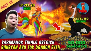 Sarimanok Nilampaso Lvl 150 Ostrich  Manok na Pula Part 13 [upl. by Auohp460]