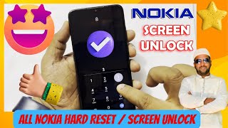 All Nokia Hard Reset Screen Unlock New Video [upl. by Gilbertine]