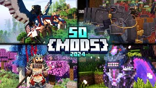 50 Best Minecraft Mods Of All Time 2024 [upl. by Atoel]