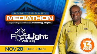 NCU 13th ANNIVERSARY  MEDIATHON  FIRSTLIGHT  NOV 20  8AM [upl. by Notned]