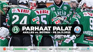 Bandyliiga Akilles  Botnia 24112023 kooste [upl. by Silrak590]