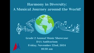 DAA  Grade 2 Music Showcase [upl. by Nnaoj110]