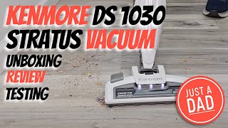 Kenmore DS1030 Cordless Stick Vacuum UNBOXING and REVIEW [upl. by Neeluj]