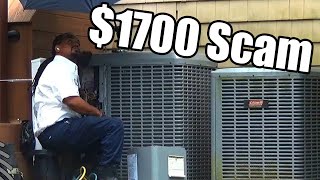 AC Repair Scams are getting out of hand [upl. by Winfield]