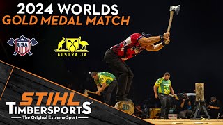 2024 WORLD Championship — Team USA vs AUSTRALIA compete for GOLD [upl. by Cloe]