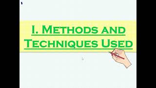 Thesis Writing Chapter 2 Writing the Methodology of the Study [upl. by Nai]