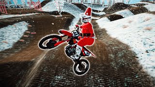 Dr Dew Racings NEW TRACK in Mx Simulator 🎅 [upl. by Oigolue]