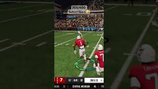 You Buffoon😭🤣 cfb25 americanfootball shorts gaming [upl. by Aleron]