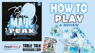 How to Play Maul Peak Board Game  Review  Table Talk Reviews [upl. by Ttehr704]