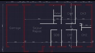 Apprendre Autocad en 1 heure I Tutoriel réalisation 2D [upl. by Titus]