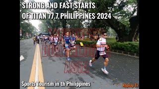 TOUGHEST DUATHLON IN ASIA TITAN 777 PHILIPPINES I SPORTS TOURISM IN THE PHILIPPINES I START LINE [upl. by Nevada]