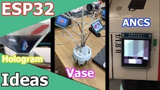 ESP32  DIY  3 Ideas amp Projects [upl. by Sllew129]