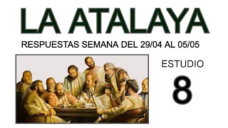 RESPUESTAS DE LA ATALAYA de esta semana [upl. by Teews969]