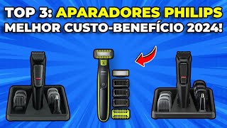 TOP 3 Melhores Aparadores de Pelos Masculino Philips 2024 Qual é o Ideal para Você [upl. by Annetta397]