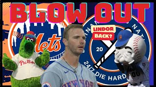 Mets Lose 122 Against Fighting Phils LINDOR Issue BREWING Bullpen Woes Continue [upl. by Airres110]