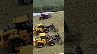 Fastest way to leveling amp Compacting Silage l Nixs Farm [upl. by Amsden]