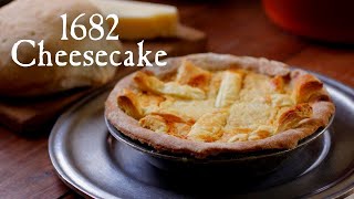 Parmesan Cheese Tart  18th Century Cooking [upl. by Annora]