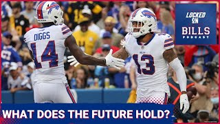 Stefon Diggs amp Gabe Davis’ future with the Buffalo Bills Khalil Shakir’s 2024 role with Josh Allen [upl. by Siradal980]