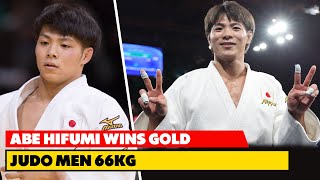 Japans Abe Hifumi Wins Gold  Judo Mens 66kg  Olympic 2024 [upl. by Kciv]