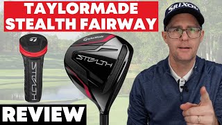 TaylorMade Stealth Fairway Wood  Quick Review [upl. by Ardeid]