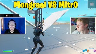 Mongraal VS Mitr0 1v1 TOXIC Buildfights [upl. by Oeramed466]