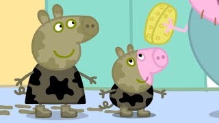 Peppa Pig En Español  Charcos de lodo Ep1  Pepa la Cerdita  Pepa la cerdita [upl. by Golightly]