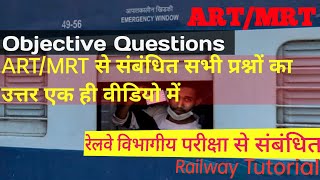 ARTARMV  Accident Relief Train and Accident Relief Medical Van Related Questions 2023 [upl. by Ahsiemak898]