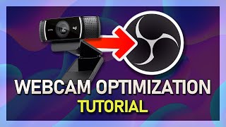 OBS Studio  How to Add and Crop a Webcam  Best Webcam Settings [upl. by Nrek279]